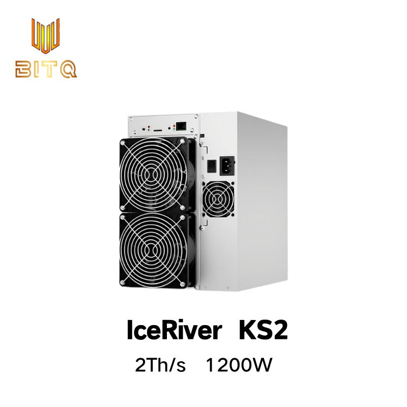 New IceRiver Miner KS2 2TH 1200W Kaspa Asic Miners Cryptocurrency KAS Mining Machine