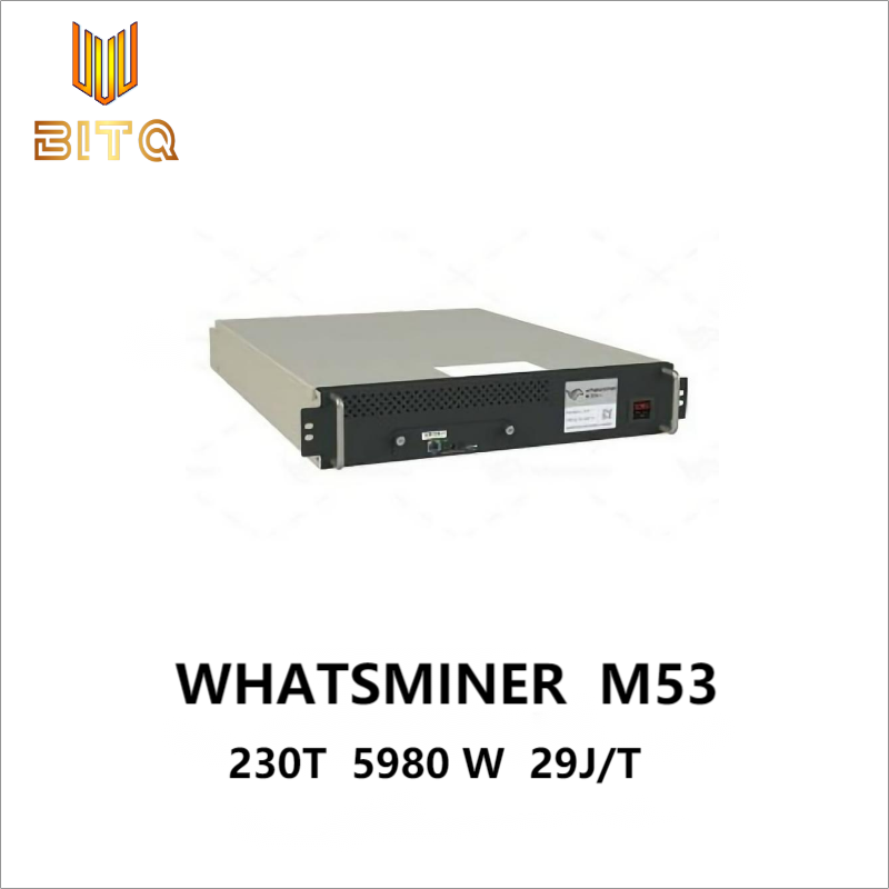 New  Whatsminer M53 230T 232T 234T SHA-256 Algorythm Asic Miner