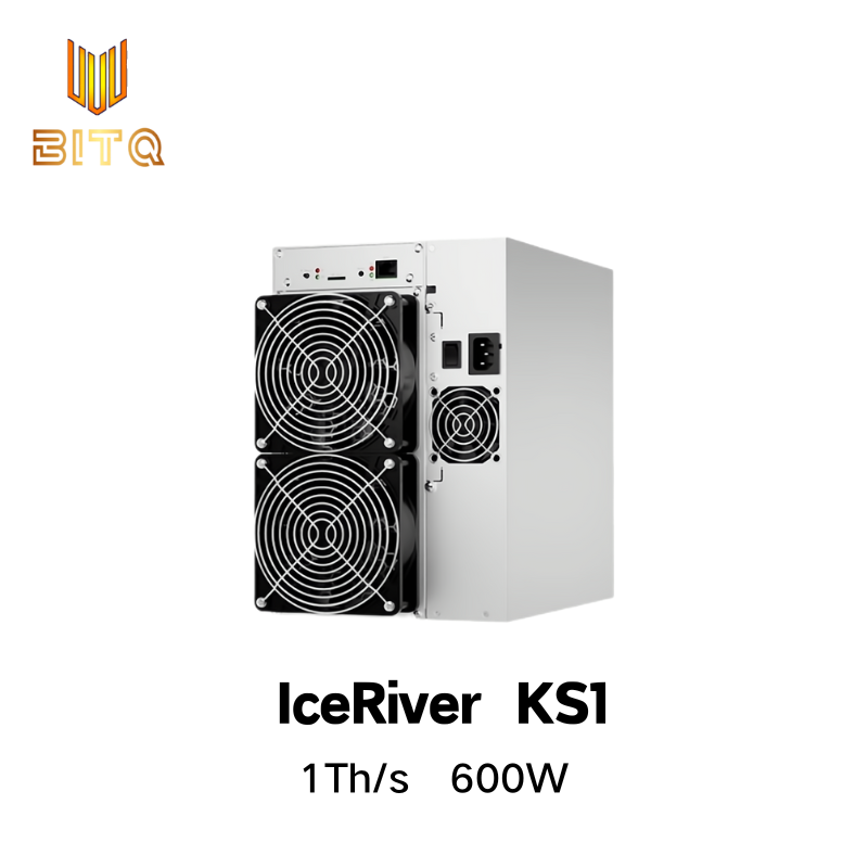 New IceRiver Miner KS1 1TH 600W Kaspa Cryptocurrency Asic Mining Mchine Stock Buy
